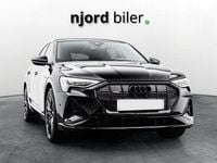 Brugt Audi e-tron S-Line 300 kW (408 HK) 2019 Sort SUV