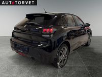 Brugt Peugeot 208 75 HK (55 kW) 2021 Sort Hatchback