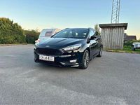 Brugt Ford Focus ST-Line 120 HK (88 kW) 2017 Sort Stationcar