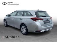 Brugt Toyota Auris Touring Sports H2 136 HK (100 kW) 2015 Sølvmetal Stationcar