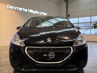 Brugt Peugeot 208 Access 68 HK (50 kW) 2013 Sort Hatchback