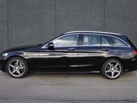 brugt Mercedes C220 d 2,2 AMG Line stc. aut.