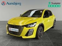 Brugt Peugeot e-208 GTi 114 kW (156 HK) 2023 Gul Hatchback