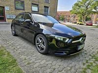 Brugt Mercedes A200 AMG line 150 HK (110 kW) 2021 Sort Hatchback