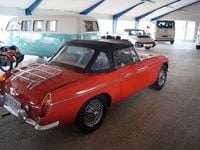 Brugt MG B 1963 Rød Cabriolet