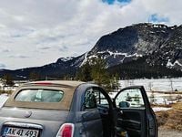 Brugt Fiat 500C Lounge 69 HK (50 kW) 2012 Grå Cabriolet