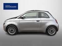 Brugt Fiat 500e Icon 86 kW (118 HK) 2021 Grå Cabriolet