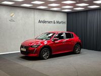 Brugt Peugeot e-208 Style 100 kW (136 HK) 2021 Rød Hatchback