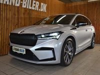 Brugt Skoda Enyaq iV SportLine 150 kW (204 HK) 2021 Sølvmetal SUV