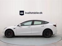 brugt Tesla Model 3 EL Long Range Performance AWD 534HK Aut.