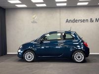 Brugt Fiat 500 Lounge 69 HK (50 kW) 2020 Blå Hatchback
