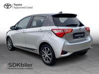 Brugt Toyota Yaris T3 111 HK (81 kW) 2019 Sølvmetal Hatchback