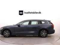 Brugt Volvo V60 Inscription 340 HK (250 kW) 2022 Lysblå Stationcar