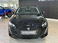 Brugt Peugeot e-208 Allure 100 kW (136 HK) 2021 Sortmetal Hatchback