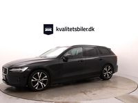 Brugt Volvo V60 R-Design 190 HK (139 kW) 2020 Sort Stationcar