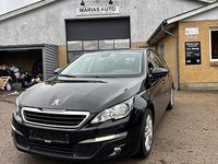 Brugt Peugeot 308 Active 120 HK (88 kW) 2016 Sort Stationcar
