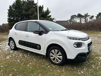 Brugt Citroën C3 PureTech 82 HK (60 kW) 2017 Hvid Hatchback