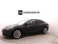 Brugt Tesla Model 3 Standard Range Plus 225 kW (306 HK) 2019 Sortmetal Sedan
