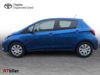 Brugt Toyota Yaris Style 69 HK (50 kW) 2015 Blå Hatchback