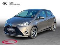 Brugt Toyota Yaris Hybrid H3 100 HK (73 kW) 2019 Grå metal Hatchback