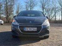 Brugt Peugeot 208 100 HK (73 kW) 2018 Grå Hatchback