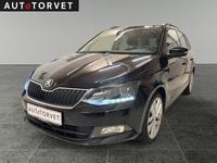Brugt Skoda Fabia Style 90 HK (66 kW) 2018 Sortmetal Stationcar