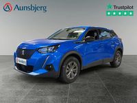 Brugt Peugeot e-2008 Active 100 kW (136 HK) 2022 Blå metal SUV