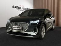 Brugt Audi Q4 Sportback e-tron S-Line 210 kW (286 HK) 2024 Sortmetal SUV