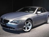 Brugt BMW 645 Cabriolet 333 HK (244 kW) 2004 Gråmetal Cabriolet