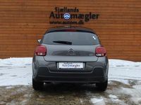 Brugt Citroën C3 PureTech 110 HK (80 kW) 2019 Gråmetal Hatchback