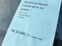 Brugt Suzuki Alto 68 HK (50 kW) 2011 Hatchback