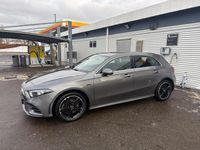 Brugt Mercedes A250 AMG line 218 HK (160 kW) 2021 Mørkgrå Hatchback
