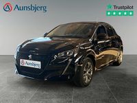 Brugt Peugeot e-208 Allure 100 kW (136 HK) 2021 Sort metal Hatchback