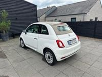 Brugt Fiat 500C Lounge 80 HK (58 kW) 2016 Hvid Cabriolet