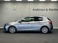 Brugt Peugeot 308 Allure+ 130 HK (95 kW) 2019 Sølv Hatchback