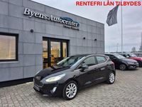 Brugt Ford Fiesta Titanium 125 HK (91 kW) 2020 Sort Hatchback