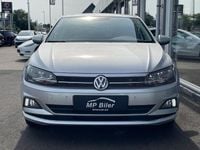 Brugt VW Polo Highline 115 HK (84 kW) 2018 Sølvmetal Hatchback