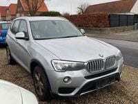 Brugt BMW X3 258 HK (189 kW) 2015 Sølvmetal SUV