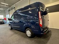 Brugt Ford Transit Custom Trend 130 HK (95 kW) 2021 Blå Van