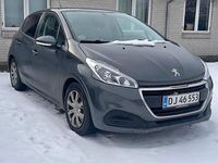 Brugt Peugeot 208 100 HK (73 kW) 2018 Grå Hatchback