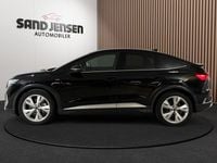 Brugt Audi Q4 Sportback e-tron S-Line 210 kW (286 HK) 2024 Sortmetal SUV