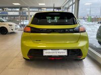 Brugt Peugeot e-208 Style 100 kW (136 HK) 2023 Yellow/lime Hatchback