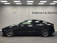 Brugt Tesla Model 3 Standard Range Plus 189 kW (258 HK) 2021 Sort Sedan