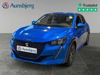 Brugt Peugeot e-208 Active 100 kW (136 HK) 2021 Blå met. Hatchback