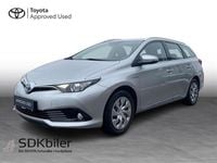 Brugt Toyota Auris Touring Sports H2 136 HK (100 kW) 2015 Sølvmetal Stationcar