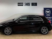 Brugt Mercedes A250 AMG line 218 HK (160 kW) 2020 Sort Hatchback