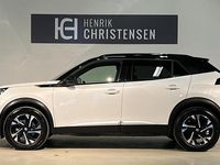Brugt Peugeot e-2008 GT 100 kW (136 HK) 2022 Hvidmetal SUV