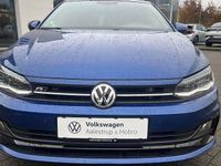 Brugt VW Polo R-line 150 HK (110 kW) 2020 Reef blå metallic & flint gråtitansort/titansort/