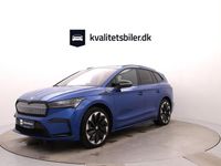 Brugt Skoda Enyaq iV SportLine 150 kW (204 HK) 2022 Blåmetal SUV