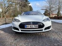 Brugt Tesla Model S 51 kW (70 HK) 2015 Hvid Hatchback